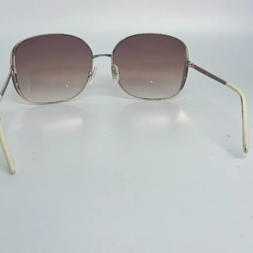 Kenneth Cole Reaction Unisex Sunglasses Gradient Lens Gold KC1389 32F H15722 - Picture 4 of 8